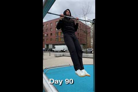 Day 90 of 100 Days of Pull-Ups