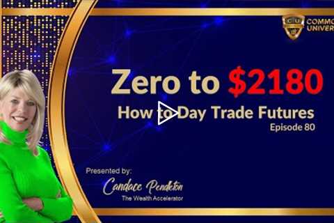 How to Day Trade Futures l From Zero to $2180