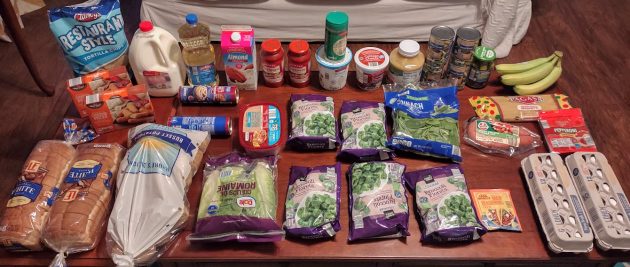 Brigette’s $90 Grocery Buying Journey and Weekly Menu Plan for six