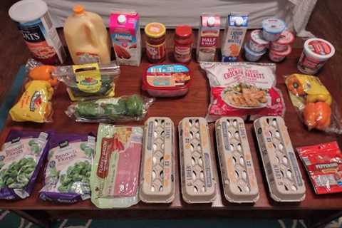 Brigette’s $84 Grocery Buying Journey and Weekly Menu Plan for six