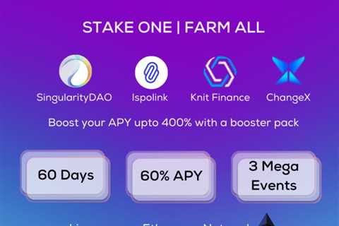 Thunder Farm YF-3 (TF YF 3) live with up to 400% APY on ETH Network with $CHANGE, $SDAO, $ISP, $KFT