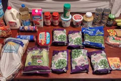 Brigette’s $90 Grocery Buying Journey and Weekly Menu Plan for six