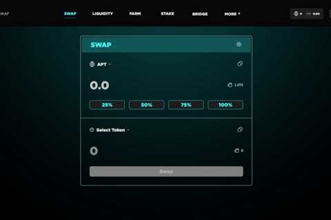 CarboSwap, an Aptos AMM that allows users to swap tokens without third-party help