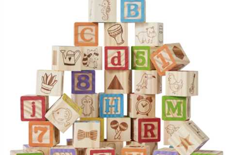 Children’ Wood ABC 40-Piece Block Set for simply $16.99!
