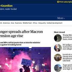 Macron’s Controversial Move to Bypass Parliament and Impose Pensions Reform Sparks Protests in Paris