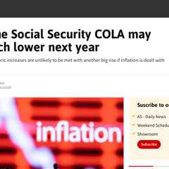 Social Security COLA Could Reach 3% in 2023: What You Need to Know