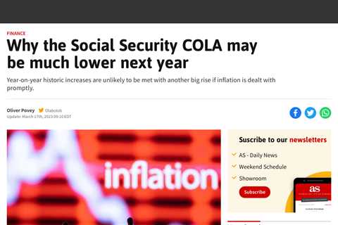Social Security COLA Could Reach 3% in 2023: What You Need to Know