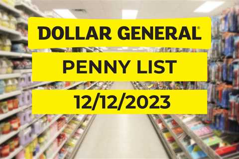 Greenback Common Penny Listing & Markdowns | December 12, 2023