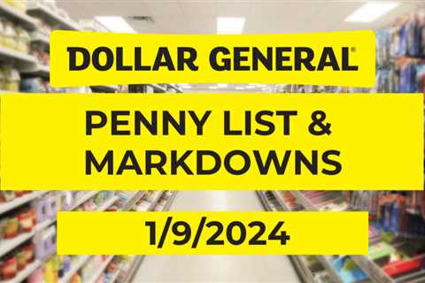 Greenback Common Penny Checklist & Markdowns | January 9, 2024