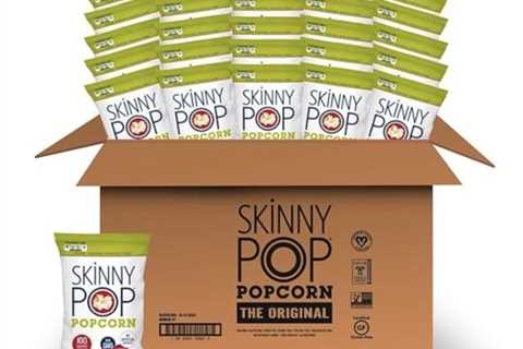 SkinnyPop Authentic Popped Popcorn, 30 Luggage solely $13.61 shipped!