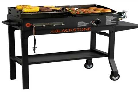 Blackstone Duo 17″ Propane Griddle and Charcoal Grill Combo solely $147 shipped (Reg. $220!)