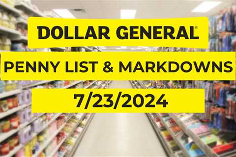 Greenback Common Penny Listing & Markdowns | July 23, 2024 – Penny Pinchin’ Mother